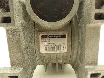 Bonfiglioli VF49 A10 P80 B5 B3 Gearmotor 10:1 169rpm 14mm Dual Shaft 1Hp 230/460