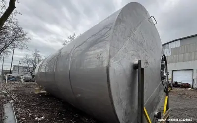 Used Rolec 25,931 Gallon Jacketed Stainless Steel Tank – Brewery Vessel with Multi-Zone Thermal Control