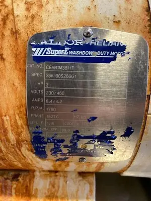 USED 2017 WAUKESHA POSITIVE DISPLACEMENT LOBE PUMP 030 U2
