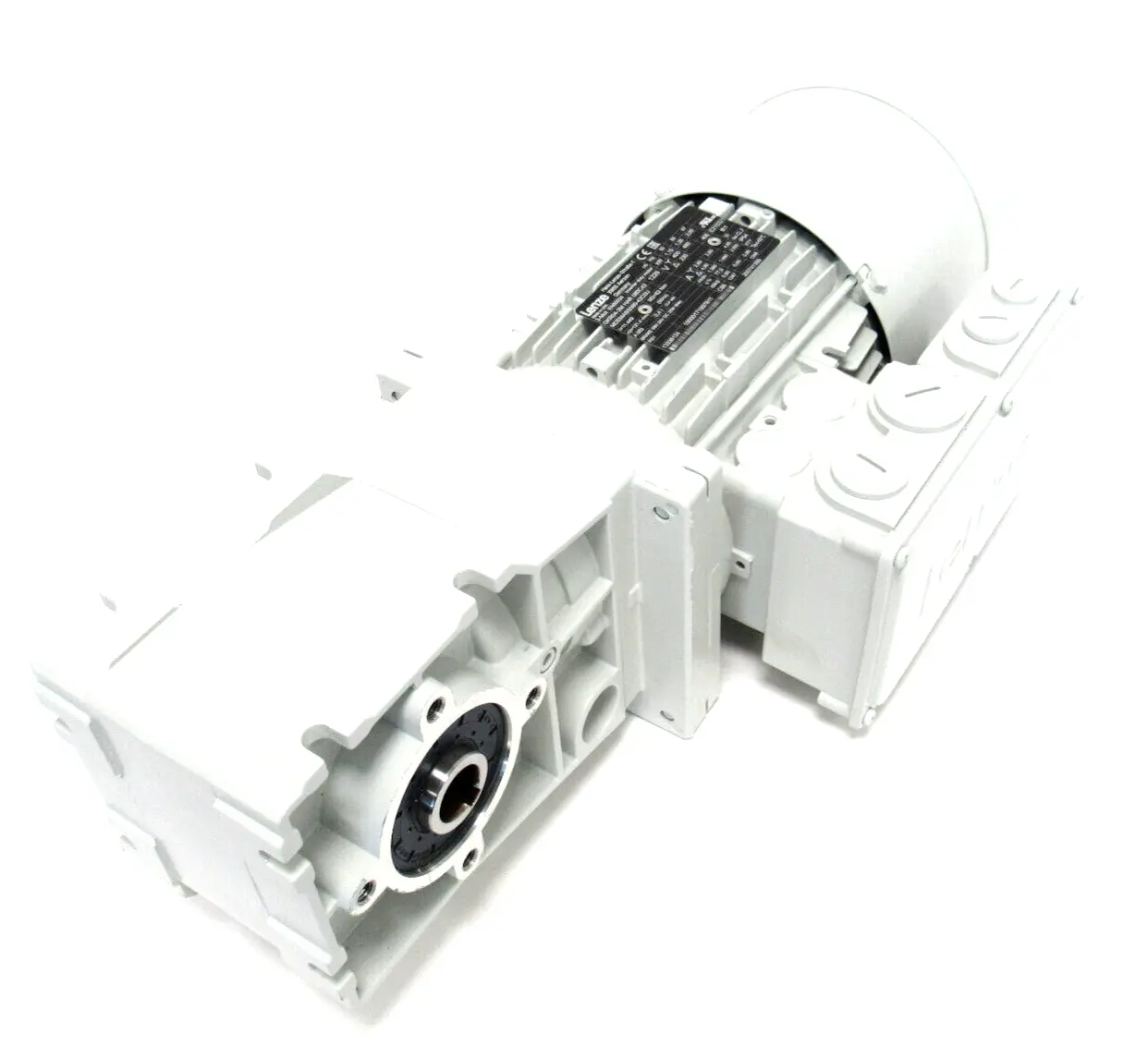 NEW LENZE GKR04-2M-HAR-080C42 GEAR MOTOR/BRAKE MDEMABS-080-42C0U