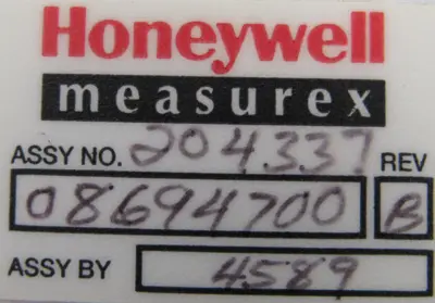 USED HONEYWELL 08694700 PROCESSOR MODULE REV.B