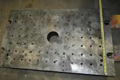 41" X 24" X 4" Bolster Plate