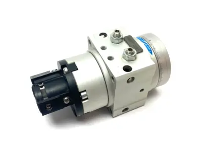 USED SMC DOUBLE VANE ROTARY TABLE CYLINDER 90-DEGREE SIZE 20