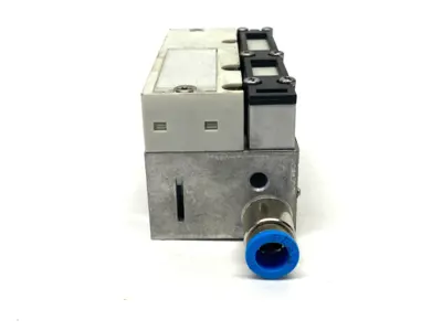 Used Festo Pneumatic Valve Terminal End Plate 533372 Parts (Hydraulics and Pneumatics) Michigan US | Maverick Industrial Sales #1410802