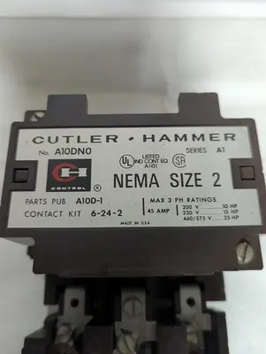 Used CUTLER-HAMMER A10DN0 Starters | Surplus Asset Holdings #1204646