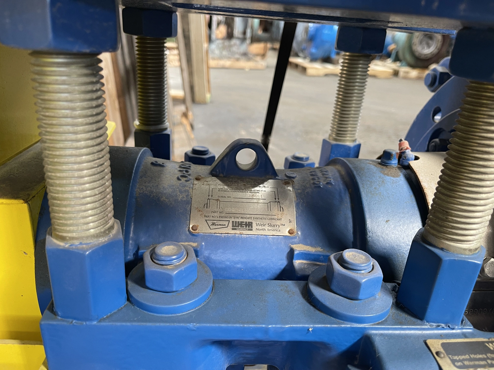 Warman / Weir Minerals 3/2AH Horizontal Centrifugal Slurry Pump  , New Storeroom Spare