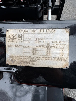 USED TOYOTA 42-5FG25