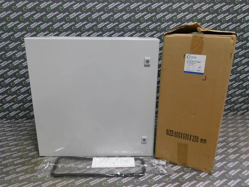 YuCo YC-24*24*10-IP65 UL NEMA 4 Enclosure 600mm x 600mm x 250mm New