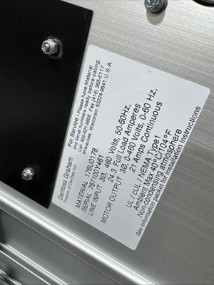 USED Danfoss VLT6016 GT4CN1STR0DLF00A00C0
