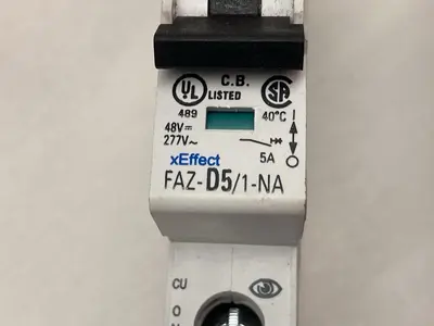 Used EATON FAZ-D5/1-NA Circuit Breakers | Surplus Asset Holdings #1188981