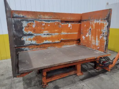 CHERRY INDUSTRIAL HYDRAULIC PALLET INVERTER / FLIPPER: STOCK #23522
