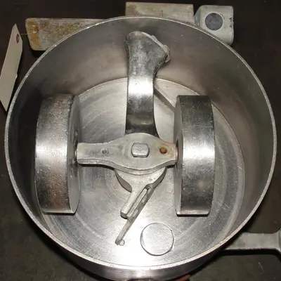 SPC6235  Mill 12" diameter bowl Cincinnati Muller Co mix muller