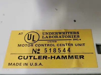 MCC Unit 10 hp, Nema 1