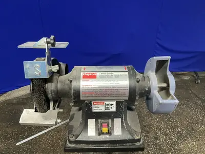 Used DAYTON 4Z908D Pedestal Type Grinders (Double End) Ohio US | HGR 24 #1452423