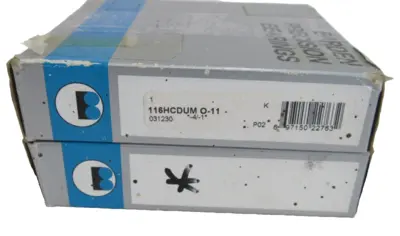BARDEN 116HCDUM O-11 PRECISION BEARINGS SET 116HCDUM011
