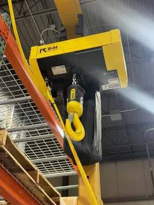 USED 2020 SPANCO 2AW1014  |  2-TON E-SERIES & R&M 2-TON HOIST