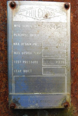 USED BAEUERLE  MORRIS TILTING TANK PERCOLATION TANK