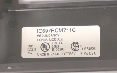 GE FANUC IC697RCM711C REDUNDANCY MODULE IC697RCM711