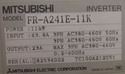 NEW MITSUBISHI FR-A241E-11K INVERTER FRA241E11K