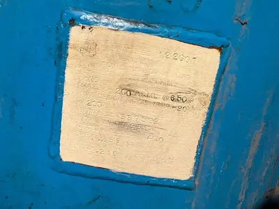 400 GALLON AIR RECEIVING TANK