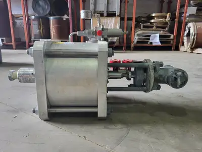 Air Actuator W/ 2" Class 1500 Gate Valve B16.34