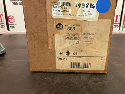 NEW ALLEN BRADLEY NO: 808-M1