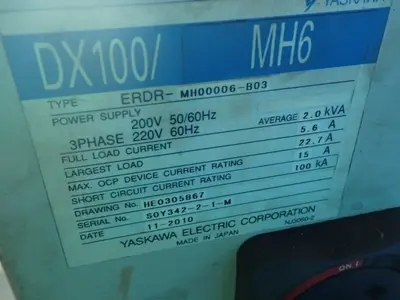 Used 2010 YASKAWA ELECTRIC MH6 Robots Ohio US | HGR 24 #887330