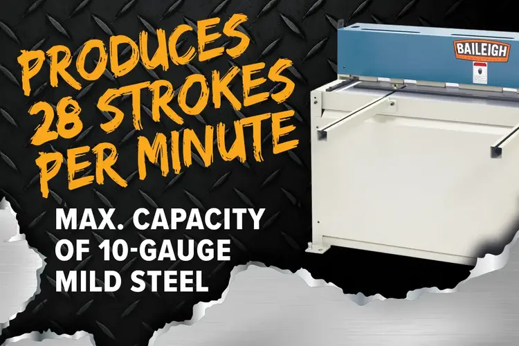 Used 2024 BAILEIGH SH-5210 Power Squaring Shears (Gauge) California US | Maurice Cohen #1326578