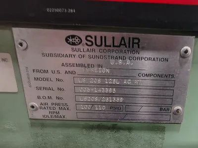USED SULLAIR LS-20S 125L AC KT