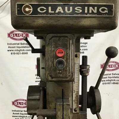 Clausing 16VT1 Variable Speed Drill Press Table with MT Quill