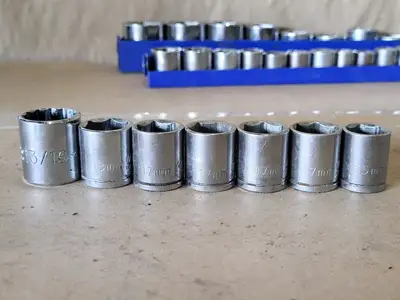 Assorted Socket Set, 109 pc