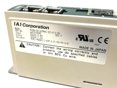 USED IAI INTELLIGENT ACTUATOR CONTROLLER 24VDC