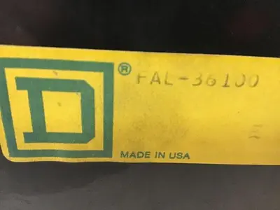 USED SQUARE D FAL36100