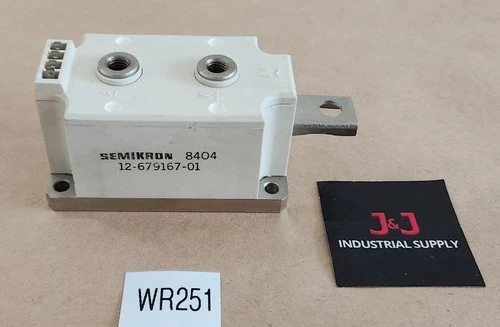 Used SEMIKRON 12-679167-01 Electronics & Components | J&J Industrial Supply #547348