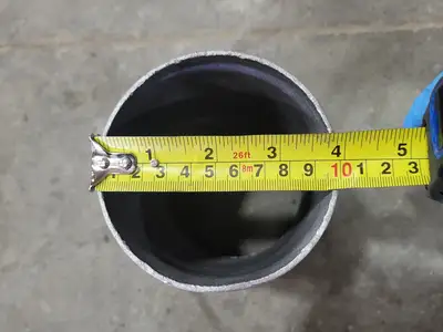 4" Camlock Hose Barb, E400, Type E, Aluminum