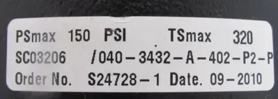 NEW SAUNDERS CRANE ES54 DIAPHRAGM VALVE SC03206 S24728-1