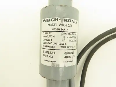 Avery Weigh-Tronix WBL-1.25K Weigh-Bar Floor Scale Load Cell 1250 Lb  Set of 4