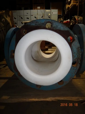 6" Dow, PTFE Lined Cross, 150