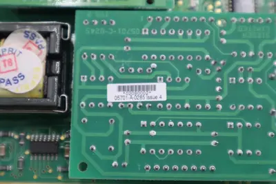 Sieger Limited 05701-C-0241 ISS.6 / 05701-A-0281 ISS.9 CONTROL CARD STOCK 5438