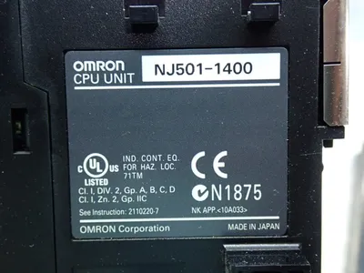 Used OMRON NJ3011200 PLC Processors Ohio US | HGR 24 #728119