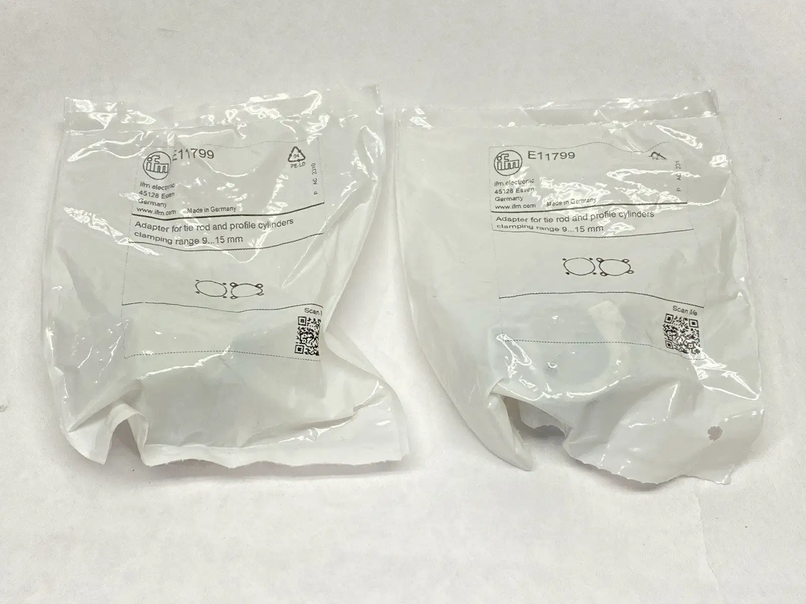 E11799 | IFM  Tie-Rod Cylinder Bracker 9-15mm LOT OF 2 - New