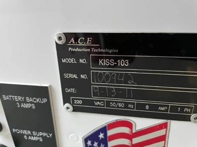 2011 ACE KISS-103 SELECTIVE SOLDERING UNIT Selective Solder | Tekmart International Inc. (4)
