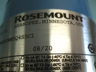 NEW Rosemount 2051CD4A02A1BKSSDNM5Q4S5C1