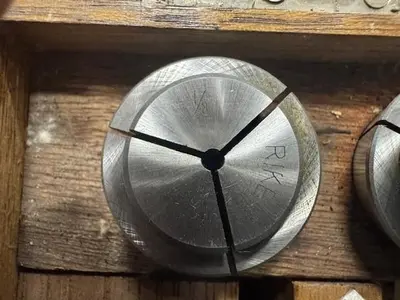 USED SPRING COLLET CAT 50 CHUCK WITH COLLETS