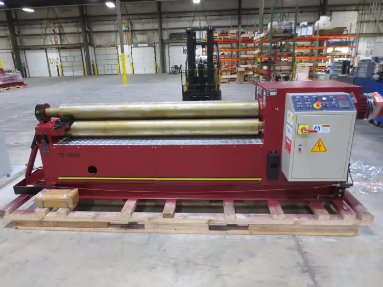 New | in-Stock LEMAS TR160/6 Plate Bending Rolls including Pinch Michigan US | Ultimate Tube Bender Parts Plus #201478
