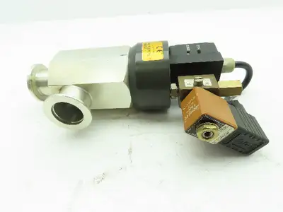 VAT 26328-KA41-1002/1015 Pneumatic Stainless Right Angle Solenoid Valve 1" ID