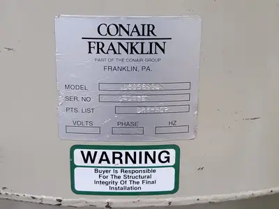 USED CONAIR FRANKLIN SC-60