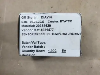 NEW CUMMINS 4921477