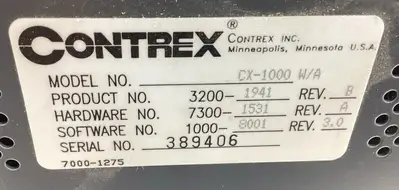 USED Contrex CX-1000 W/A