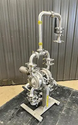 Used Wilden Saniflo Diaphragm Pump, 1.5" X 1.5''